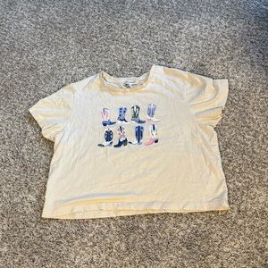 Francesca’s cowboy crop top